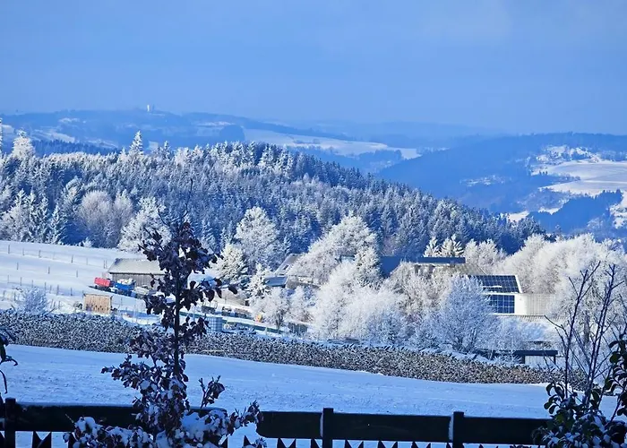 Zauberblick Am Rennsteig Frankenwald Freistehend Naturnah Hundefreundlich Eingezaeunt * Ludwigsstadt