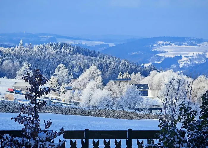 Zauberblick Am Rennsteig Frankenwald Freistehend Naturnah Hundefreundlich Eingezaeunt 펜션 *