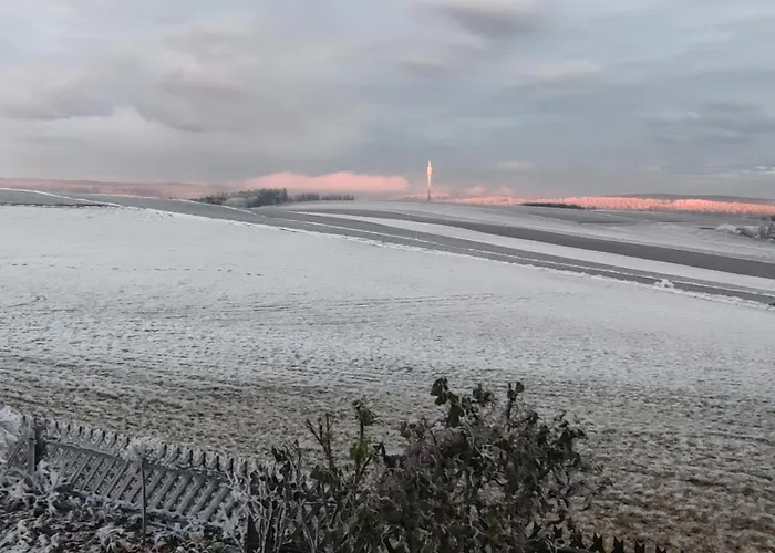 Zauberblick Am Rennsteig Frankenwald Freistehend Naturnah Hundefreundlich Eingezaeunt 펜션 Ludwigsstadt